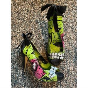 Iron Fist Zombie Heels